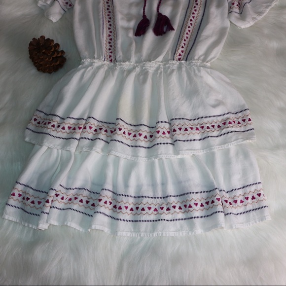 Romeo + Juliet Couture White Ethnic Dress - Picture 4 of 7